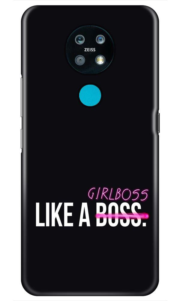 Like a Girl Boss Case for Nokia 7.2 (Design No. 265)