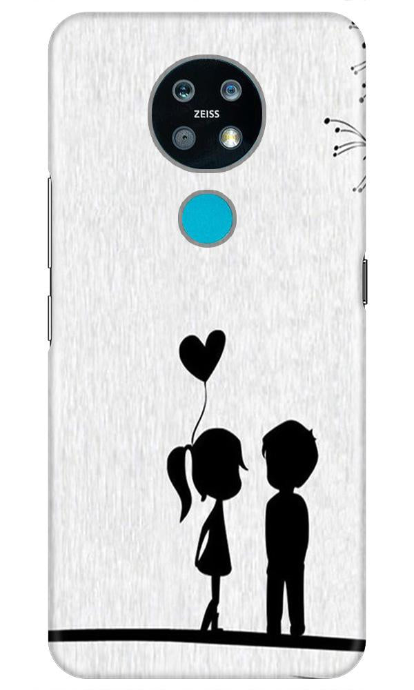 Cute Kid Couple Case for Nokia 7.2 (Design No. 283)