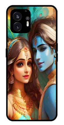 Lord Radha Krishna Metal Mobile Case for Nothing Phone 2