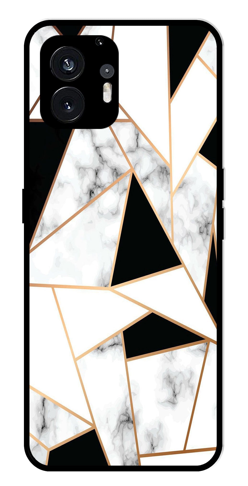 Marble Design2 Metal Mobile Case for Nothing Phone 2   (Design No -08)