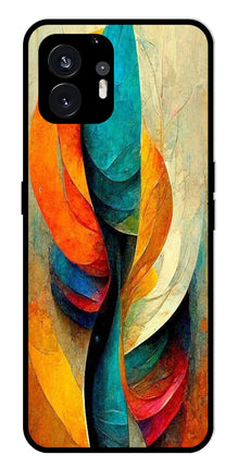 Modern Art Metal Mobile Case for Nothing Phone 2