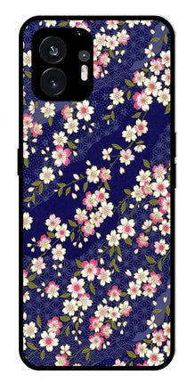 Flower Design Metal Mobile Case for Nothing Phone 2