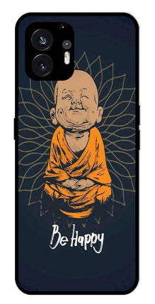 Be Happy Metal Mobile Case for Nothing Phone 2