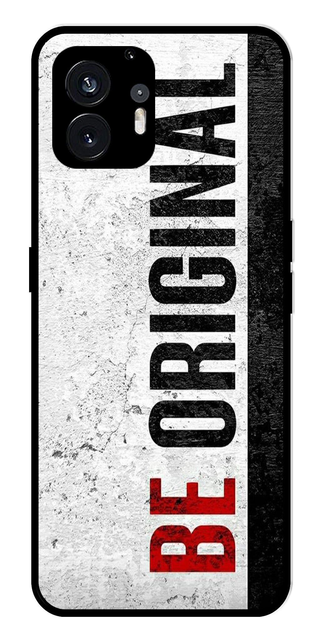 Be Original Metal Mobile Case for Nothing Phone 2   (Design No -38)