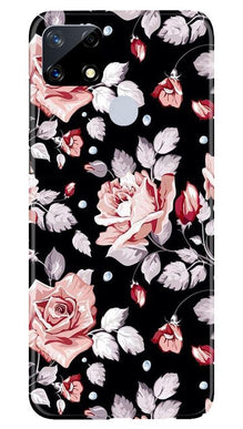 Pink rose Mobile Back Case for Realme Narzo 20 (Design - 12)