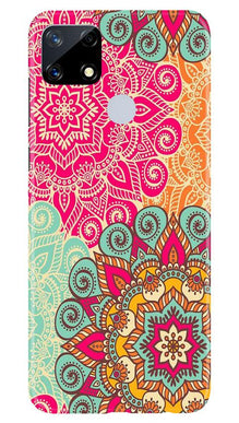 Rangoli art2 Mobile Back Case for Realme Narzo 20 (Design - 29)