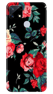Red Rose2 Mobile Back Case for Realme Narzo 20 (Design - 81)