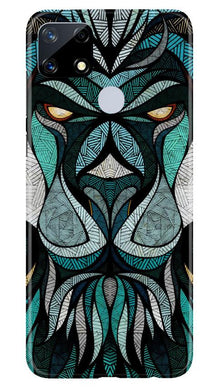 Lion Mobile Back Case for Realme Narzo 20 (Design - 97)