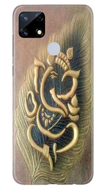Lord Ganesha Mobile Back Case for Realme Narzo 20 (Design - 100)