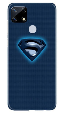 Superman Superhero Mobile Back Case for Realme Narzo 20  (Design - 117)