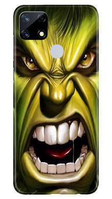 Hulk Superhero Mobile Back Case for Realme Narzo 20  (Design - 121)