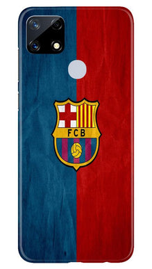 FCB Football Mobile Back Case for Realme Narzo 20  (Design - 123)