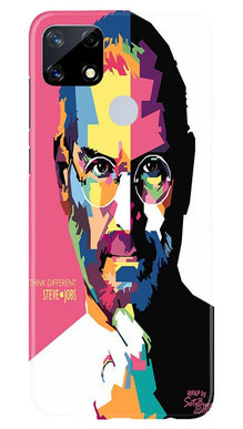Steve Jobs Mobile Back Case for Realme Narzo 20  (Design - 132)