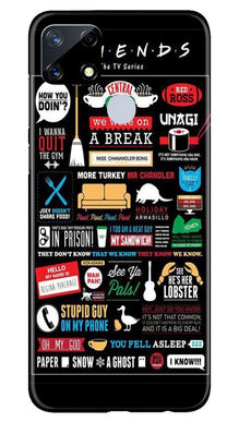 Friends Mobile Back Case for Realme Narzo 20  (Design - 145)