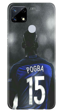 Pogba Mobile Back Case for Realme Narzo 20  (Design - 159)