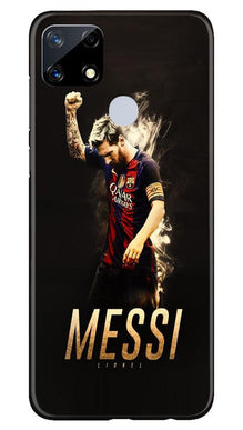 Messi Mobile Back Case for Realme Narzo 20  (Design - 163)