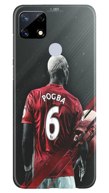 Pogba Mobile Back Case for Realme Narzo 20  (Design - 167)