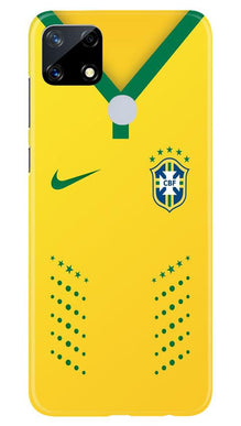 Brazil Mobile Back Case for Realme Narzo 20  (Design - 176)