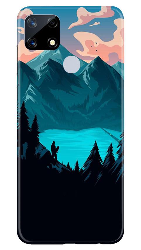 Mountains Case for Realme Narzo 20 (Design - 186)