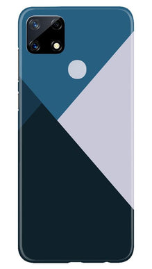 Blue Shades Mobile Back Case for Realme Narzo 20 (Design - 188)