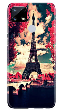 Eiffel Tower Mobile Back Case for Realme Narzo 20 (Design - 212)