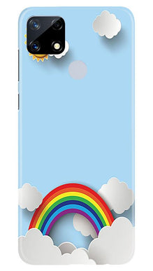 Rainbow Mobile Back Case for Realme Narzo 20 (Design - 225)