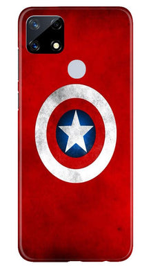 Captain America Mobile Back Case for Realme Narzo 20 (Design - 249)