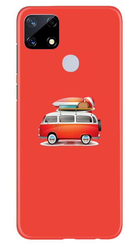 Travel Bus Case for Realme Narzo 20 (Design No. 258)