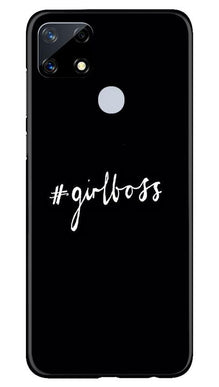 #GirlBoss Mobile Back Case for Realme Narzo 20 (Design - 266)