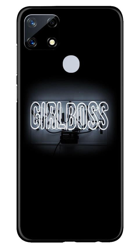 Girl Boss Black Case for Realme Narzo 20 (Design No. 268)