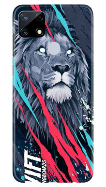 Lion Mobile Back Case for Realme Narzo 20 (Design - 278)