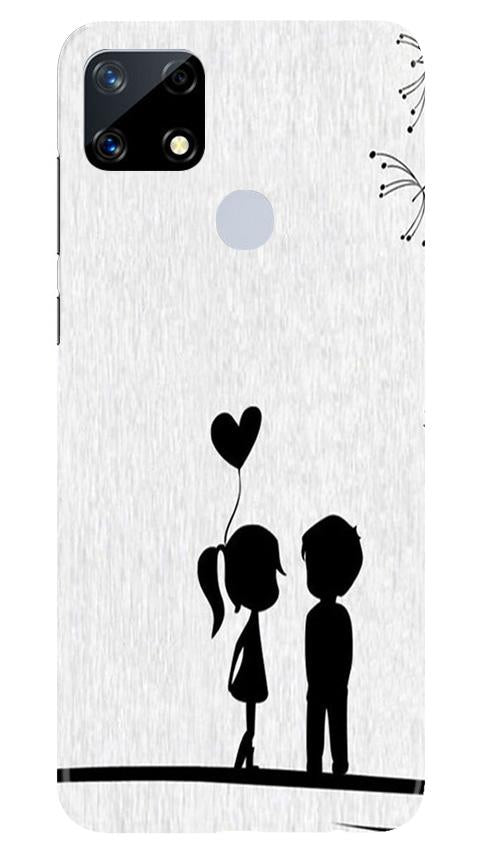 Cute Kid Couple Case for Realme Narzo 20 (Design No. 283)