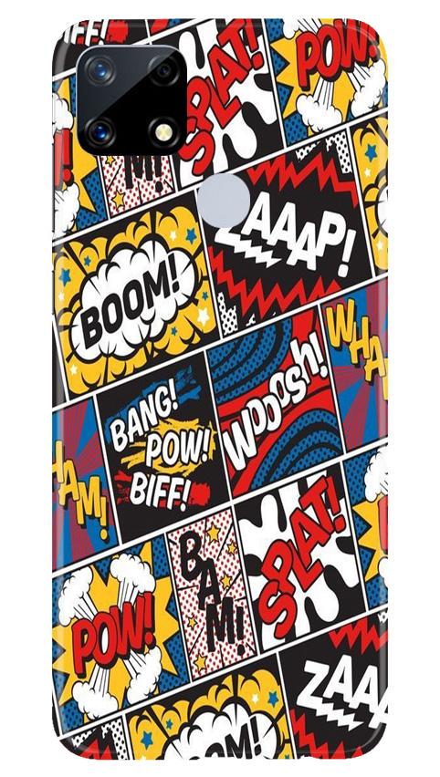 Boom Mobile Back Case for Realme Narzo 20 (Design - 302)
