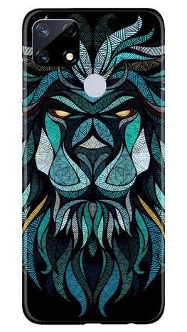 Lion Mobile Back Case for Realme Narzo 20 (Design - 314)