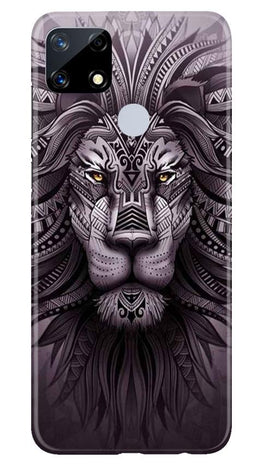 Lion Mobile Back Case for Realme Narzo 20 (Design - 315)
