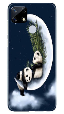 Panda Moon Mobile Back Case for Realme Narzo 20 (Design - 318)