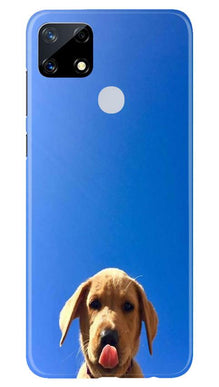 Dog Mobile Back Case for Realme Narzo 20 (Design - 332)