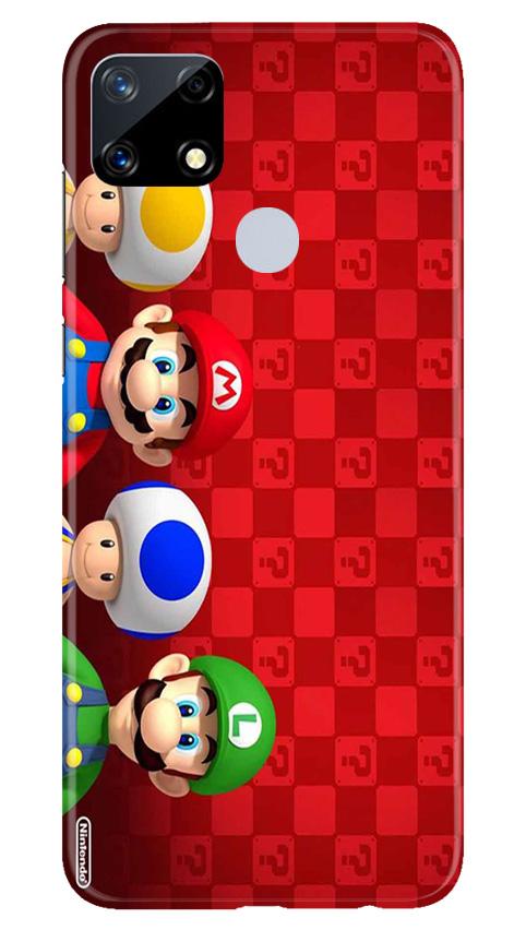 Mario Mobile Back Case for Realme Narzo 20 (Design - 337)