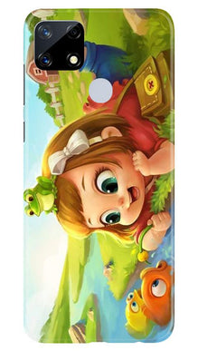 Baby Girl Mobile Back Case for Realme Narzo 20 (Design - 339)
