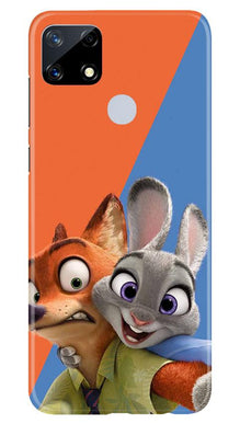 Cartoon Mobile Back Case for Realme Narzo 20 (Design - 346)