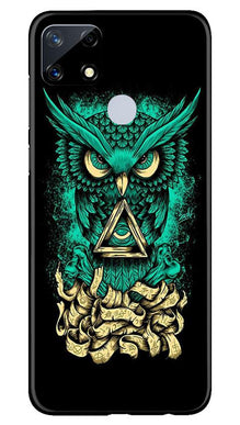 Owl Mobile Back Case for Realme Narzo 20 (Design - 358)