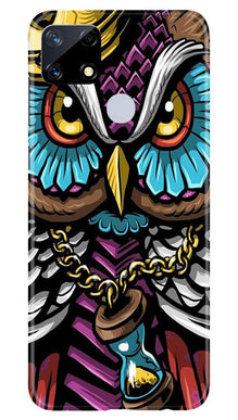Owl Mobile Back Case for Realme Narzo 20 (Design - 359)