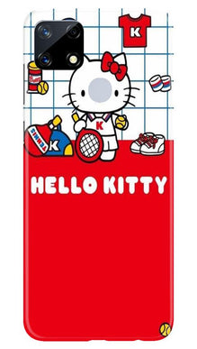 Hello Kitty Mobile Back Case for Realme Narzo 20 (Design - 363)
