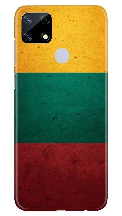Color Pattern Mobile Back Case for Realme Narzo 20 (Design - 374)