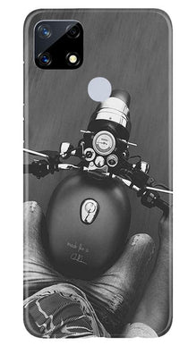 Royal Enfield Mobile Back Case for Realme Narzo 20 (Design - 382)