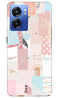 Shinny Blue Background Case for Realme Narzo 50 5G
