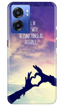 Fall in love Mobile Back Case for Realme Narzo 50 5G (Design - 50)