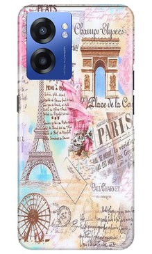 Paris Eiftel Tower Mobile Back Case for Realme Narzo 50 5G (Design - 54)