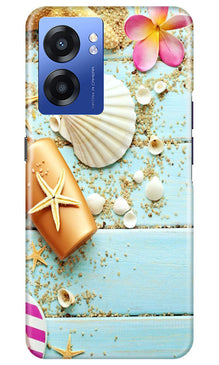 Sea Shells Mobile Back Case for Realme Narzo 50 5G (Design - 63)