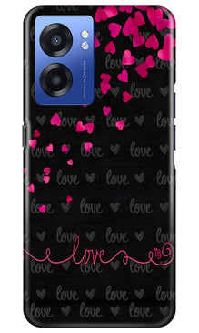 Love in Air Mobile Back Case for Realme Narzo 50 5G (Design - 89)